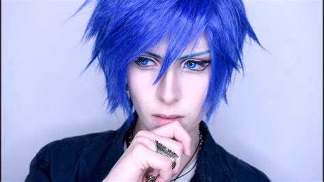 Anime boy makeup look