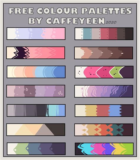 Anime Color Palette