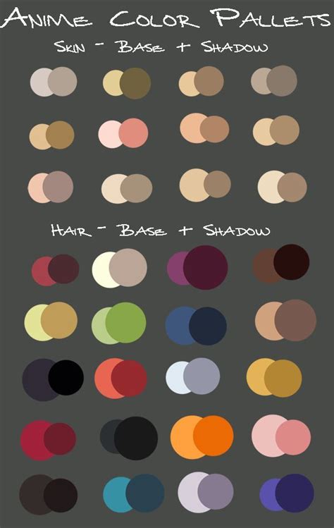 Anime Color Palette Creation