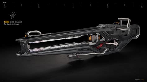 Anti-matter rifle concept art