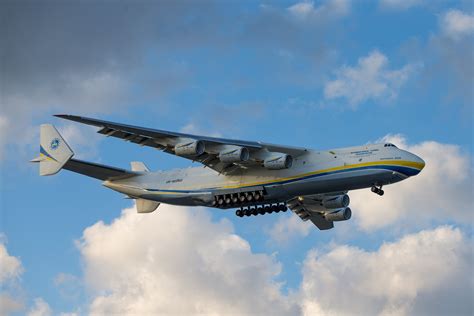 The Antonov An-225 Mriya is the largest aircraft ever built.