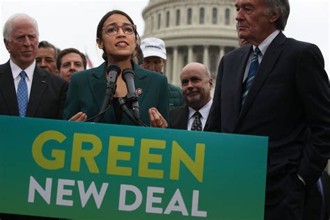 AOC speaking about the Green New Deal