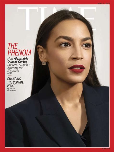 AOC on Time Magazine