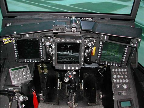 Apache Helicopter Cockpit