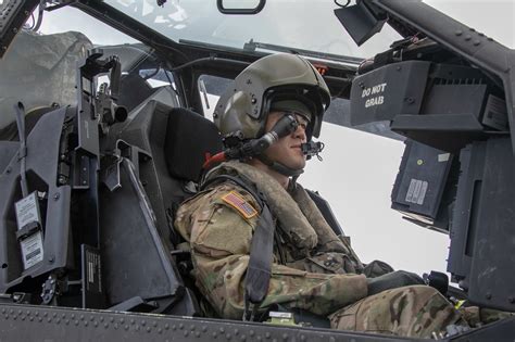 Apache Helicopter Pilot's View