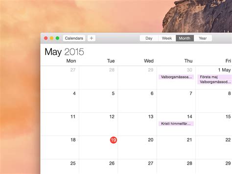 Apple iCalendar