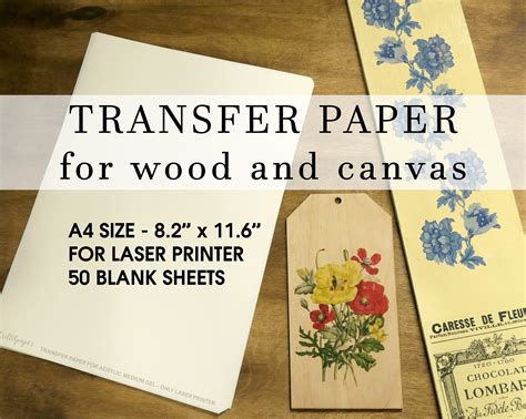 Applications of Printable Transfer Paper