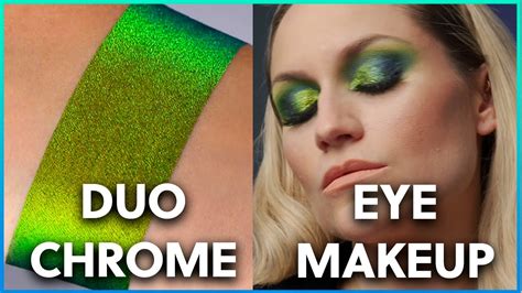 Applying Chrome Eyeshadow