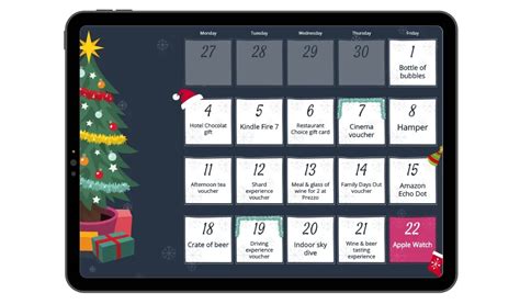 Apps Advent Calendar Ideas