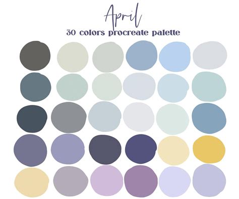 April color palette inspiration 3