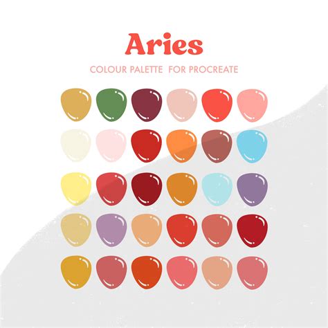 Aries Color Palette