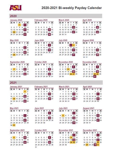 Arizona State Academic Calendar