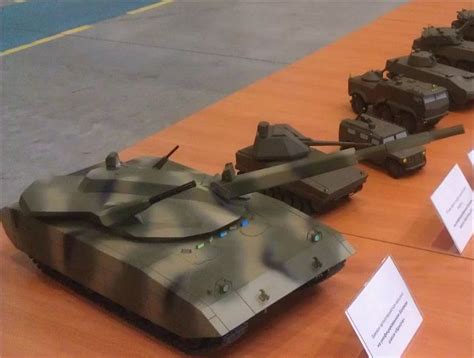 Armata Universal Combat Platform Unmanned and Autonomous Capabilities