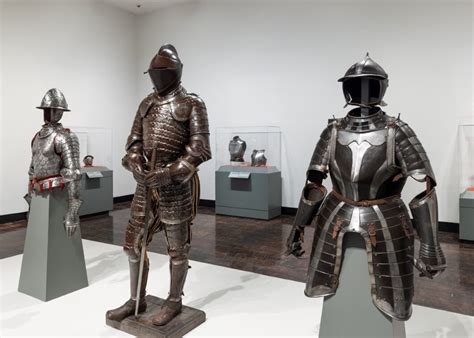 Image of armor exhibit in a museum