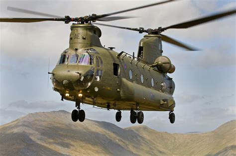 Army Chinook Helicopter Maintenance