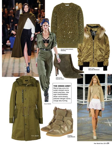 Army Green Trend Gallery