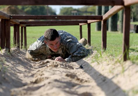 Army Low Crawl Training