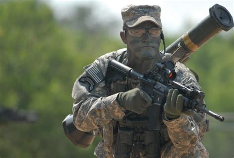 Army Ranger with M4 Carbine