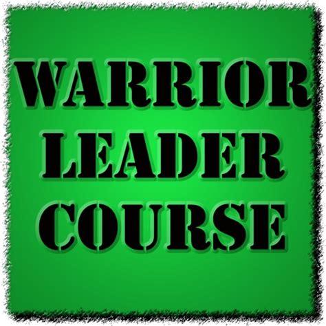 Army Warrior Leader Course Communication