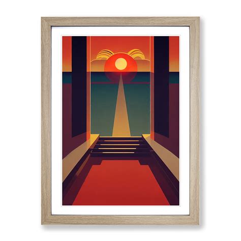 Art Deco Sunset Color Palette