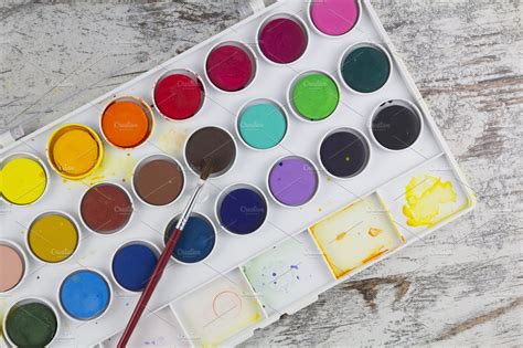 Artist Watercolor Palette