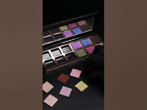 Assembling eyeshadow palette