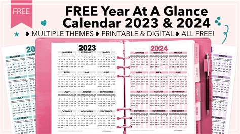 At-a-glance calendar tips