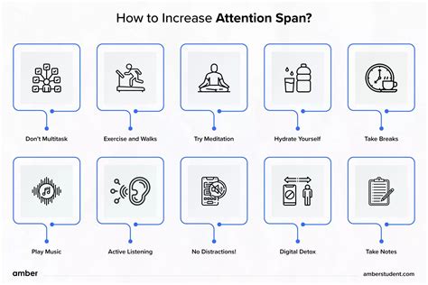 Attention Span Improvement Exercises