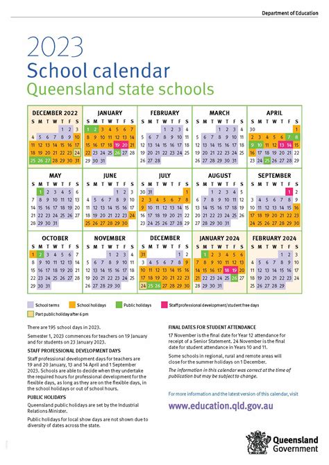 AU Calendar Education