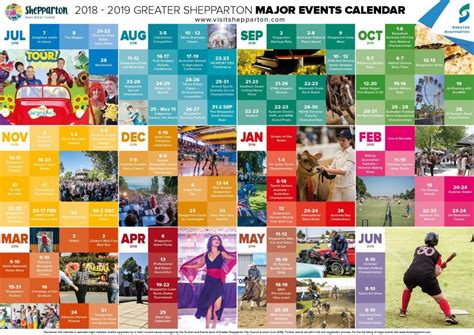 AU Calendar Tourism