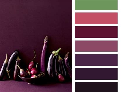 Aubergine Color Combinations