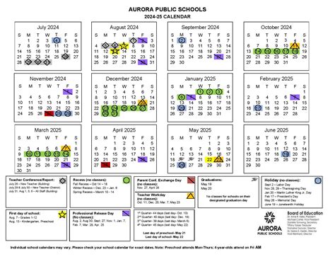 Aurora Public Schools Calendar Picture