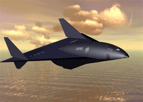 Concept art of the Aurora Reconnaissance Aircraft