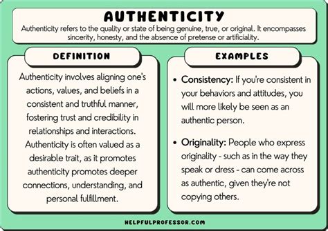 The power of authenticity