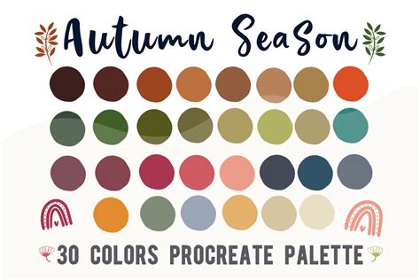 Autumn Color Palette Inspiration