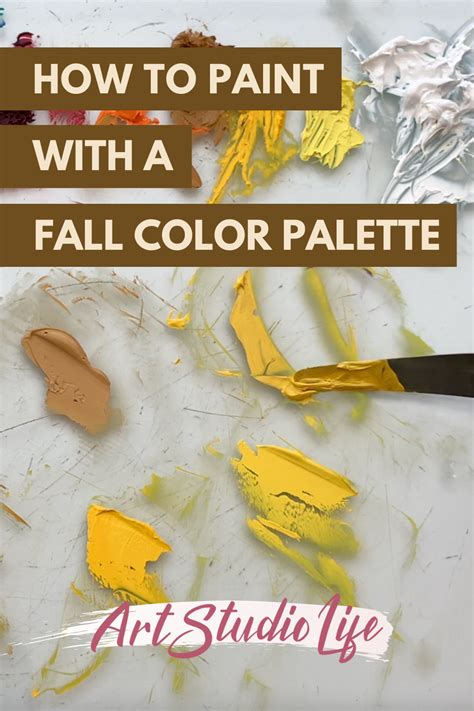 Autumn Color Palette Art Craft