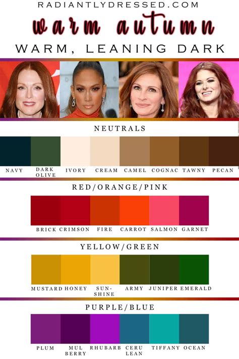 Autumn Color Palette Example