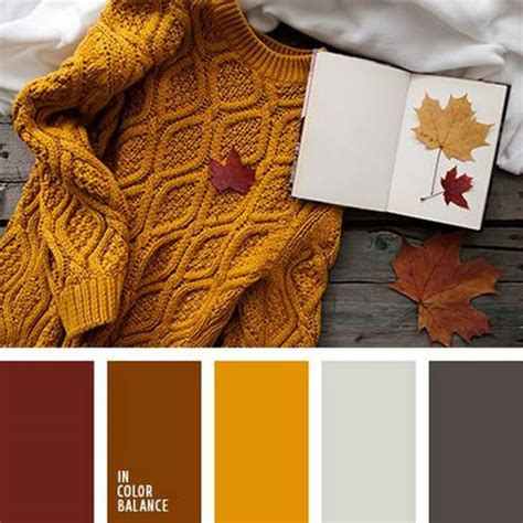 Autumn Color Palette Home Decor