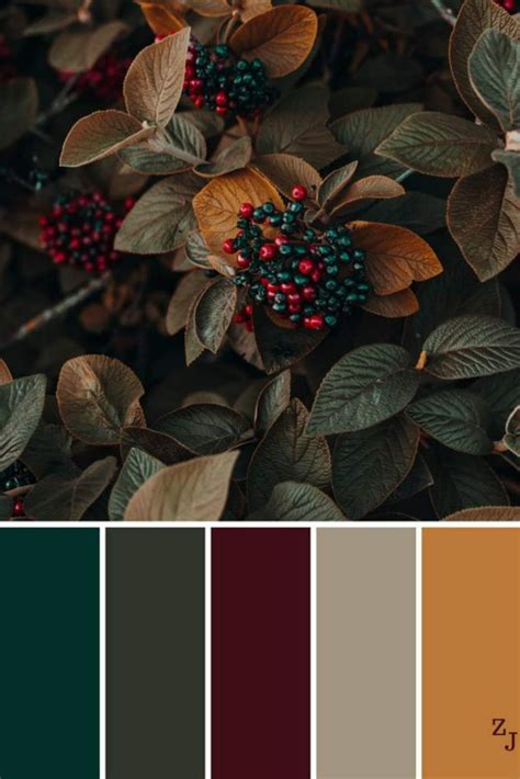 Autumn Color Palettes Gallery 4