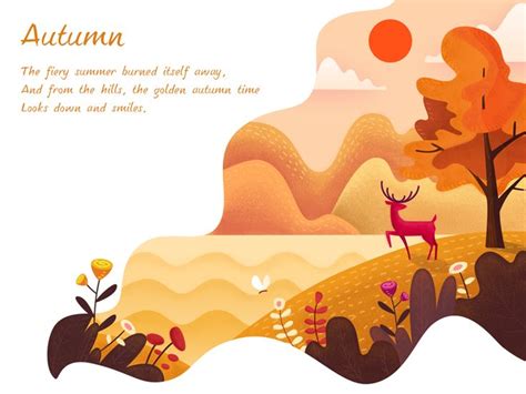 Autumn graphic design inspiration