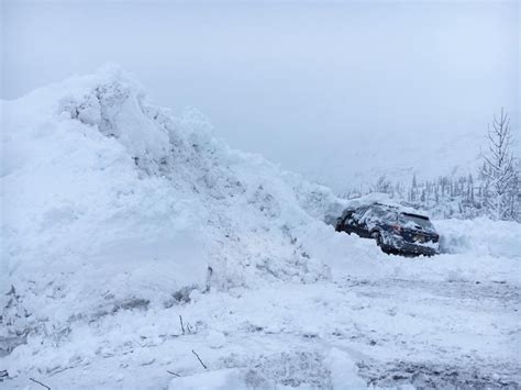 Alaska's avalanches and snowstorms