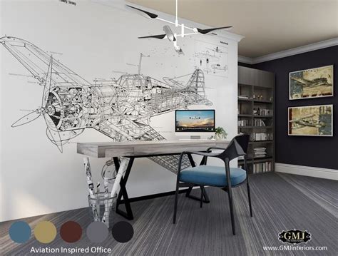 Creating an Aviation-Themed Office