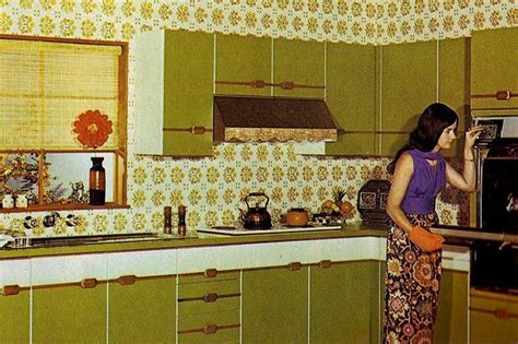 A Retro Avocado Green Kitchen