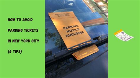 avoiding parking tickets