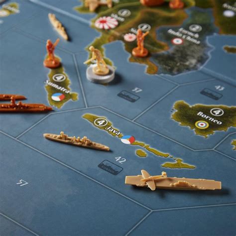 Axis & Allies 1940 Game Board