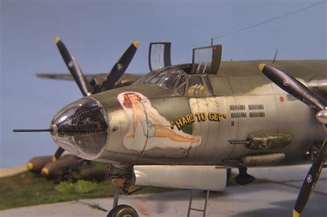 B-26 Model Painting