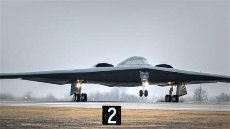 B-2 Stealth Bomber Landing