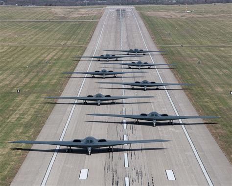 B-2 Stealth Bomber on Runway