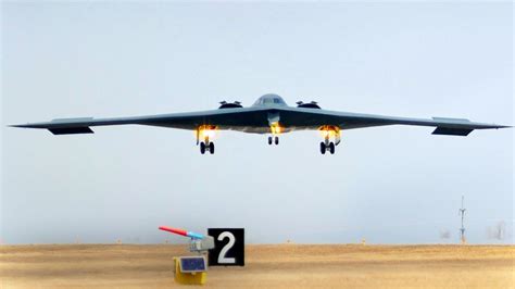 B-2 Stealth Bomber Takeoff