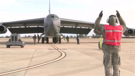 B-52 Stratofortress taxiing